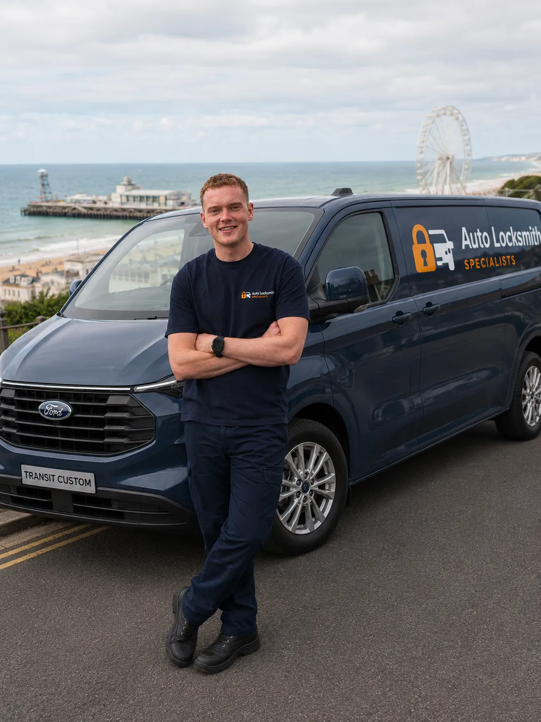 Auto Locksmith Specialists van in Bournemouth — 24/7 mobile auto locksmith