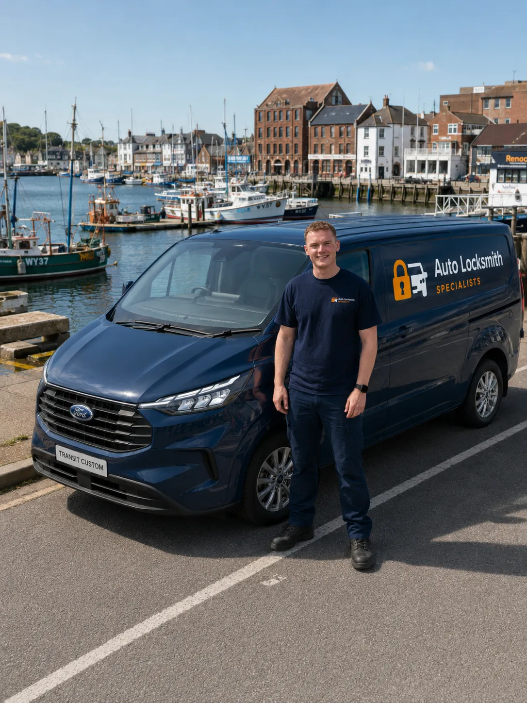 Auto Locksmith Specialists van in Poole — 24/7 mobile auto locksmith