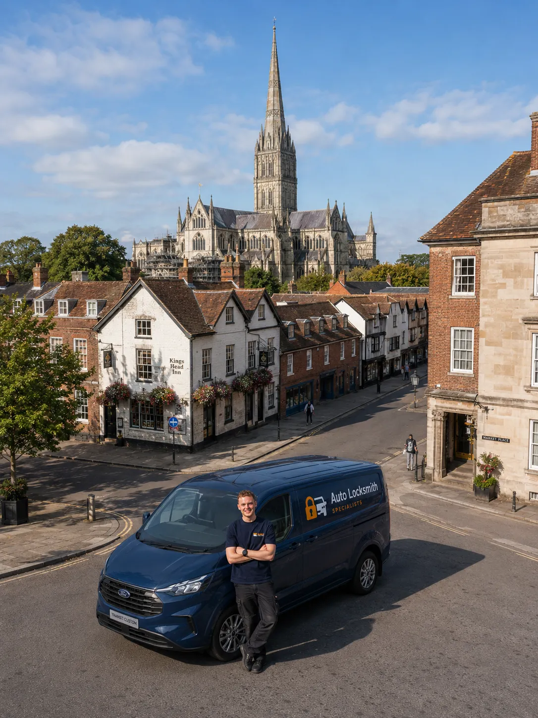 Auto Locksmith Specialists van in Salisbury — 24/7 mobile auto locksmith